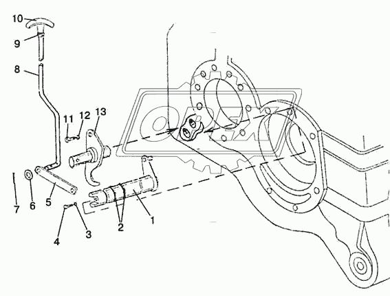 822-4216081 Тяга МТЗ РУП